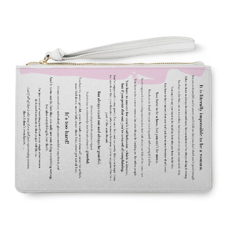 Imeless Style I’m possible Clutch Bags