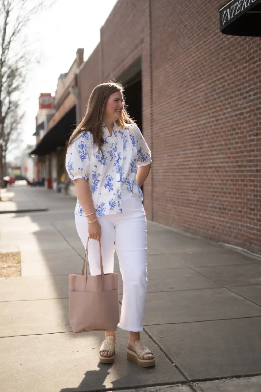 Limited-Time Offer On Trendy Bags Selam Magazine Tote in Pebbled Rose Water by Able