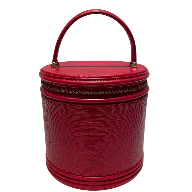 Embrace New Fashion LOUIS VUITTON/Hand Bag/Leather/RED/CANNES EPI COSMETIC BAG