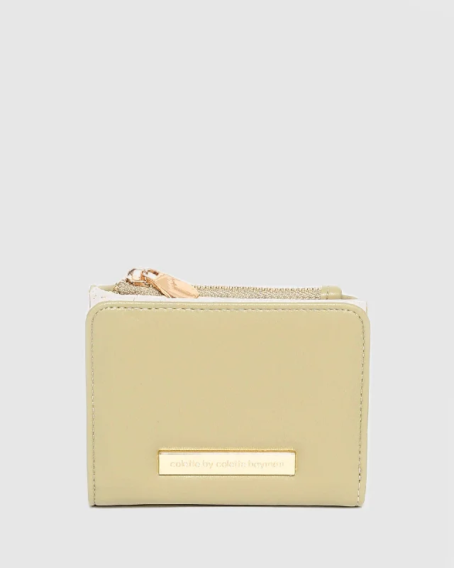 High-Quality Bags On Flash Sale Green Mini Wallet