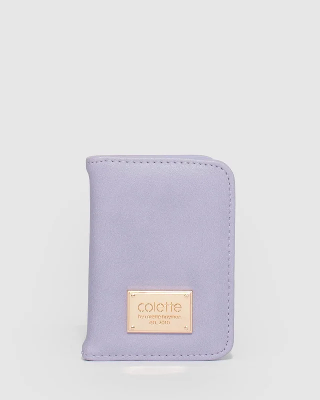 Spacious And Discounted Bags Purple Est Credit Card Purse