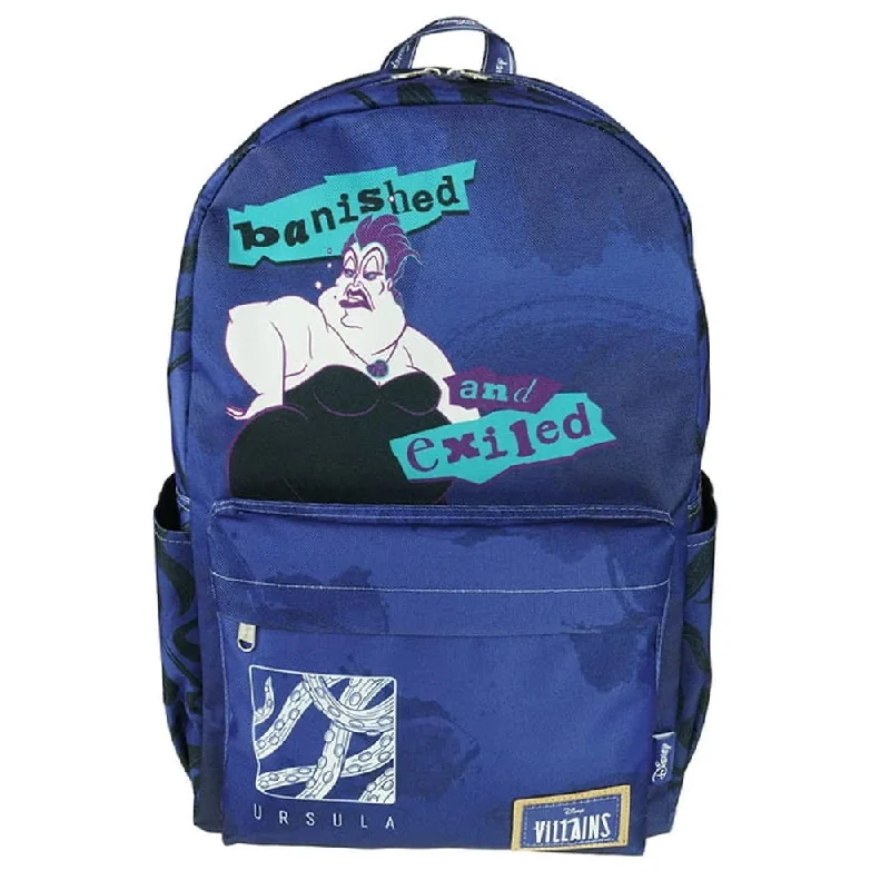 Bags With Limited-Time Deals Disney The Little Mermaid Ursula 17" Full Size Nylon Backpack Bags With Limited-Time Deals Disney The Little Mermaid Ursula 17" Full Size Nylon Backpack