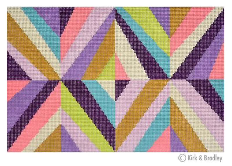 Bold Fashionistas KB1458 Geometric Clutch