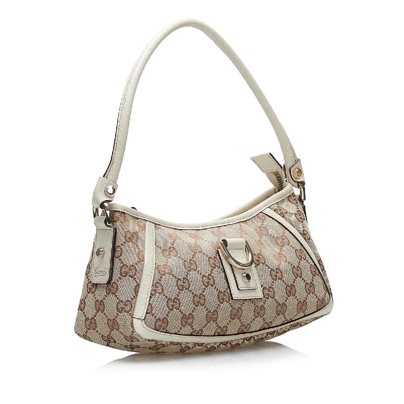 Chic And Clearance-Priced Tote Bags Gucci Abbey GG Canvas Baguette (SHG-37192)