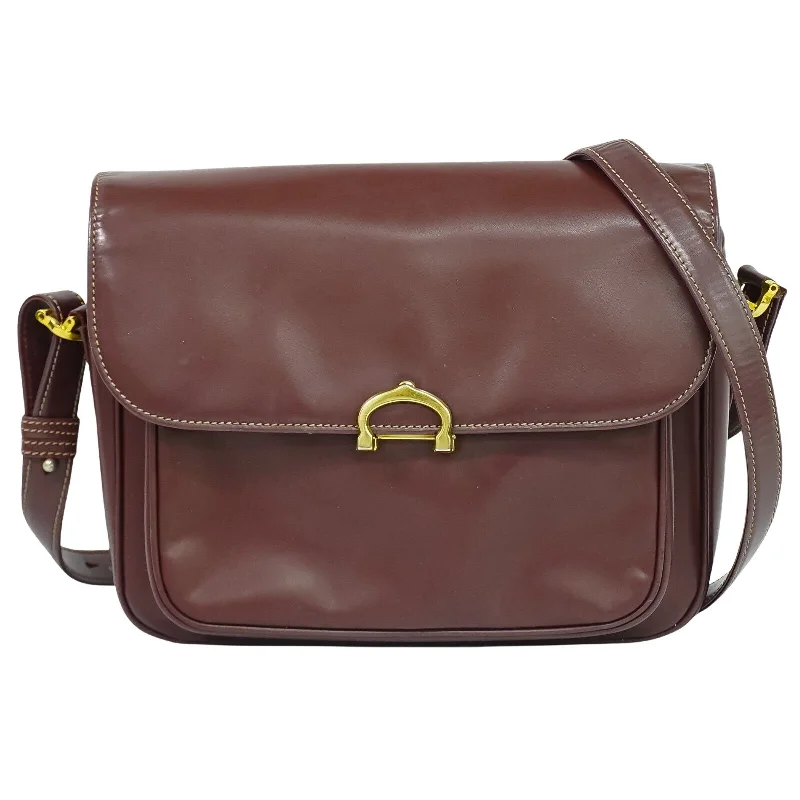 Luxury Bags On Sale Cartier Must De Cartier  Leather Shoulder Bag (Pre-Owned)
