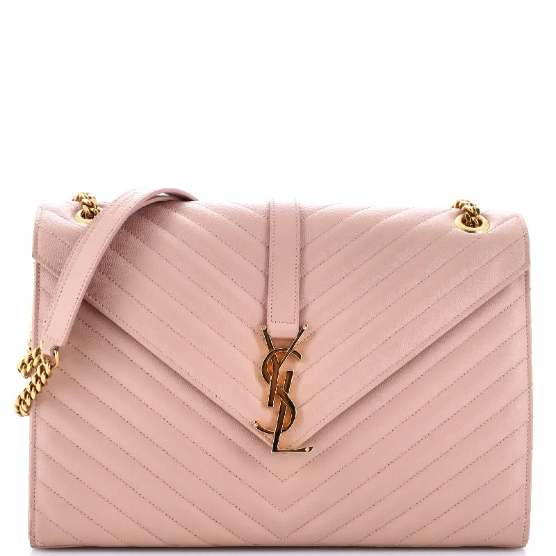 Affordable Bags For Budget Shoppers Classic Monogram Envelope Satchel Matelasse Chevron Leather Large Affordable Bags For Budget Shoppers Classic Monogram Envelope Satchel Matelasse Chevron Leather Large