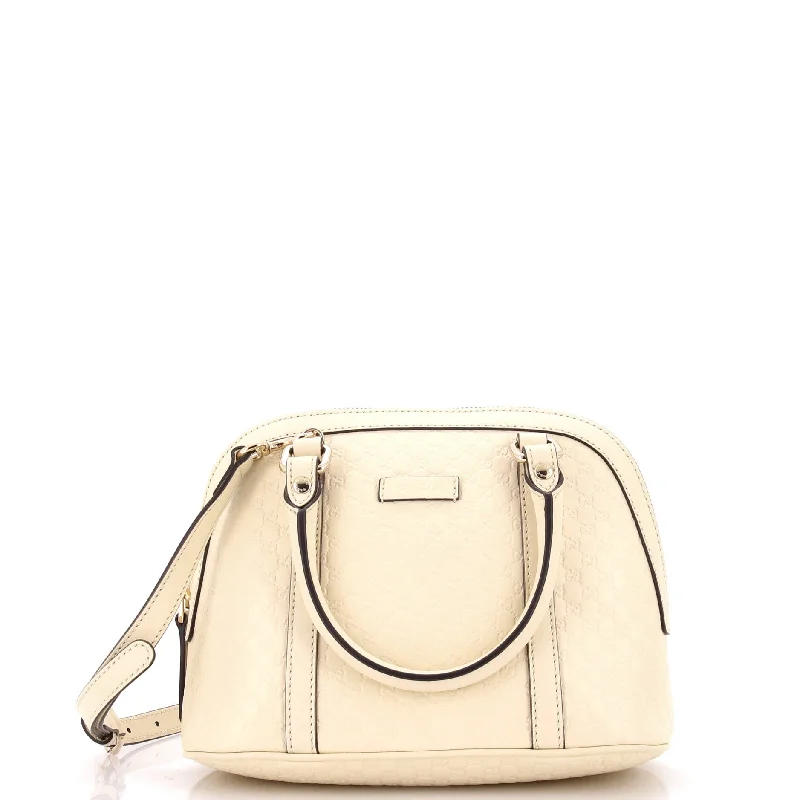 Bags For Minimalist And Functional Design Convertible Dome Satchel (Outlet) Microguccissima Leather Mini Bags For Minimalist And Functional Design Convertible Dome Satchel (Outlet) Microguccissima Leather Mini