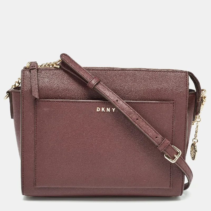 Clearance-Priced Bags Dkny Brick  Saffiano Leather Ava Crossbody Bag