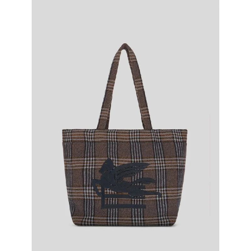 Scratch-Resistant And Luxury Sale Bags MEDIUM CHECK SOFT TROTTER BAG