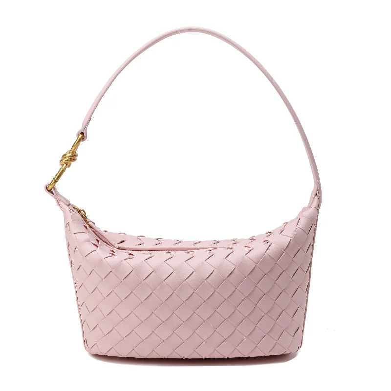 Bags With Discounts Woven Leather Hobo/ Shoulder Bag